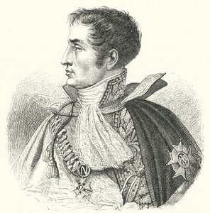 Józef Bonaparte, król Hiszpanii jako Józef I (grafika) autorstwa German School