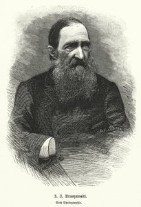 Jozef Ignacy Kraszewski, Polish historian and novelist (litho) autorstwa German School
