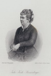 Julie Koch-Bossenberger, niemiecka śpiewaczka operowa i aktorka (grafika) autorstwa German School