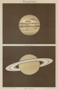 Jowisz i Saturn autorstwa German School