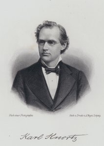 Karl Knortz, niemiecko-amerykański autor (grafika) autorstwa German School