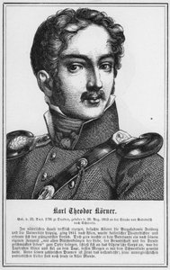 Karl Theodor Korner (grafika) autorstwa German School