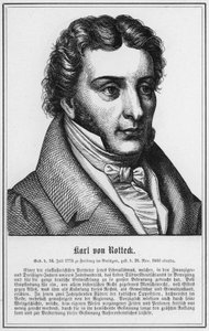 Karl von Rotteck (grafika) autorstwa German School
