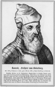 Konrad, Freiherr von Boineburg (grafika) autorstwa German School