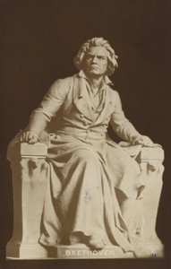 Ludwig van Beethoven, niemiecki kompozytor i pianista (1770-1827) autorstwa German School