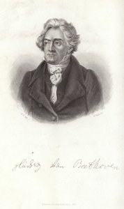 Ludwig von Beethoven, niemiecki kompozytor autorstwa German School
