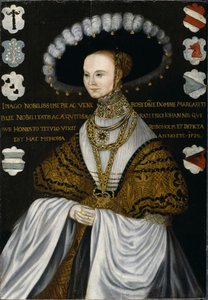 Margareta Eriksdotter Waza, 1528 autorstwa German School
