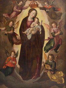 Mary Queen ok. 1600 r. autorstwa German School