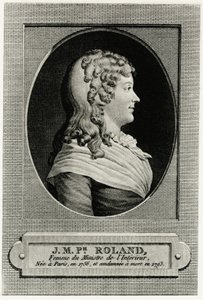 Marie Jeanne Roland autorstwa German School
