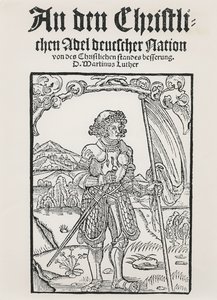 Manifest Marcina Lutra do szlachty chrześcijańskiej Narodu Niemieckiego, Strasburg, 1520