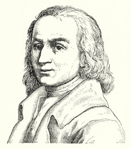 Matthias Claudius, niemiecki poeta i dziennikarz (grafika) autorstwa German School