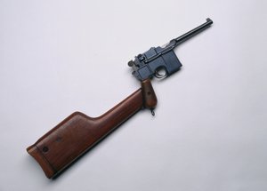 Pistolet samopowtarzalny Mauser 7,63 mm M1896,1898 ok autorstwa German School