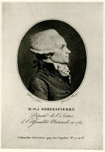 Maximilien Marie Izydor de Robespierre autorstwa German School