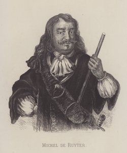 Michiel de Ruyter, holenderski admirał (lit) autorstwa German School