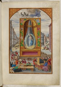 Ms Harley 3469, f.27 Królowa w flakonie, Czwarty Traktat, z „Splendor Solis” Salomona Trismosina autorstwa German School
