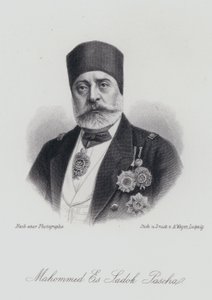 Muhammad III as-Sadiq, Bej Tunisu (rycina) autorstwa German School