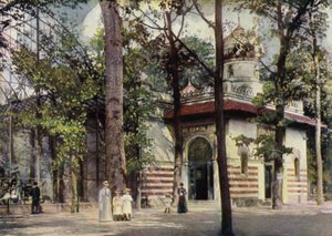 Nowa woliera, Ogród Zoologiczny w Berlinie, Niemcy (kolor lito) autorstwa German School