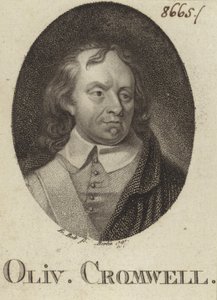 Oliver Cromwell autorstwa German School