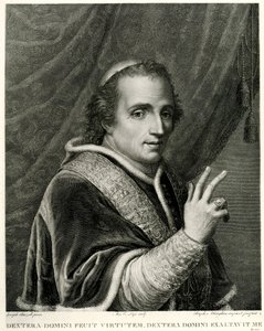 Papież Pius VII. autorstwa German School