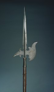 Halabarda paradna z gwardii państwowej elektora saskiego Chrystiana I, 1586-91 autorstwa German School