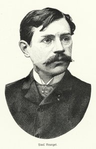 Paul Bourget, francuski powieściopisarz (lito) autorstwa German School