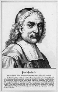Paul Gerhard (Grawerowanie) autorstwa German School