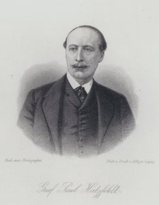 Paul von Hatzfeldt, niemiecki dyplomata i polityk (grafika) autorstwa German School