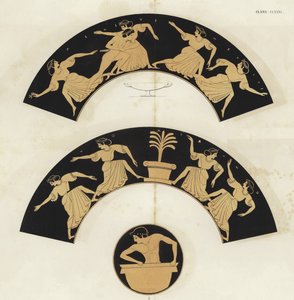 Peleus i Tetyda autorstwa German School
