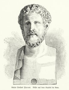 Persius, rzymski poeta autorstwa German School