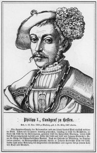 Filip I, Landgraf Hesji (grafika) autorstwa German School