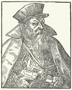 Philipp Nicodemus Frischlin, niemiecki dramaturg (grafika) autorstwa German School