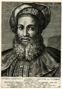 Pietro Aretino autorstwa German School