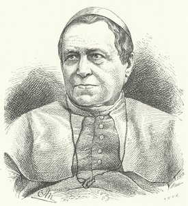 Papież Pius IX (rycina) autorstwa German School