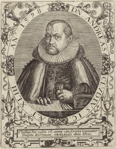 Portret Andreasa Cludiusa autorstwa German School