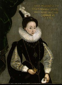 Portret Anny Marii, księżnej Bawarii autorstwa German School