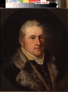 „Portret Clemensa z Akwizgranu” Portret wybitnego prawdopodobnie lub niemieckiego burżua. Nosi futrzany kołnierz. Malarstwo szkoły niemieckiej XIX wieku. Państwowe Muzeum Sztuki, Tuła, Rosja autorstwa German School