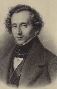 Portret Feliksa Mendelssohna autorstwa German School