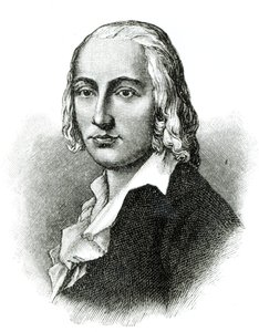 Portret Friedricha Hoelderlina autorstwa German School