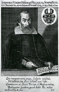 Portret Johanna Stadena (1581-1634) autorstwa German School