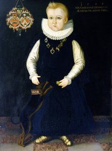 Portret Maksymiliana Eisenreicha, lat 3 autorstwa German School