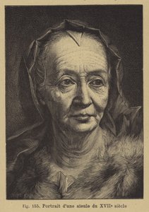 Portret babci z XVII wieku autorstwa German School