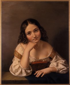 Portret młodej kobiety, 1801-1900 autorstwa German School