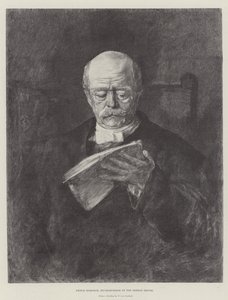 Książę Bismarck, były kanclerz Cesarstwa Niemieckiego (grafika) autorstwa German School