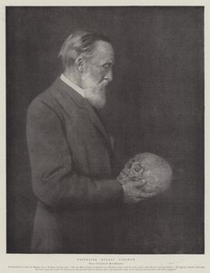 Profesor Rudolf Virchow (lito) autorstwa German School