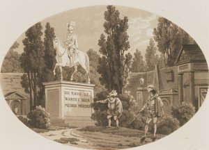 Scena z Don Giovanniego Wolfganga Amadeusza Mozarta autorstwa German School