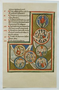 " Scivias " autorstwa niemieckiej zakonnicy i mistyczki Hildegardy von Bingen ... autorstwa German School