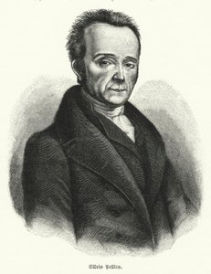 Silvio Pellico, włoski poeta, dramaturg i patriota autorstwa German School