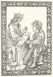 Salomon i Marcolf (grafika) autorstwa German School