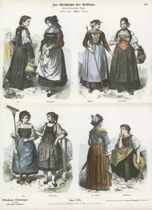 Stroje szwajcarskie, XIX wiek autorstwa German School