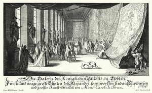 Galerie des Gobelins, Paryż (grafika) autorstwa German School